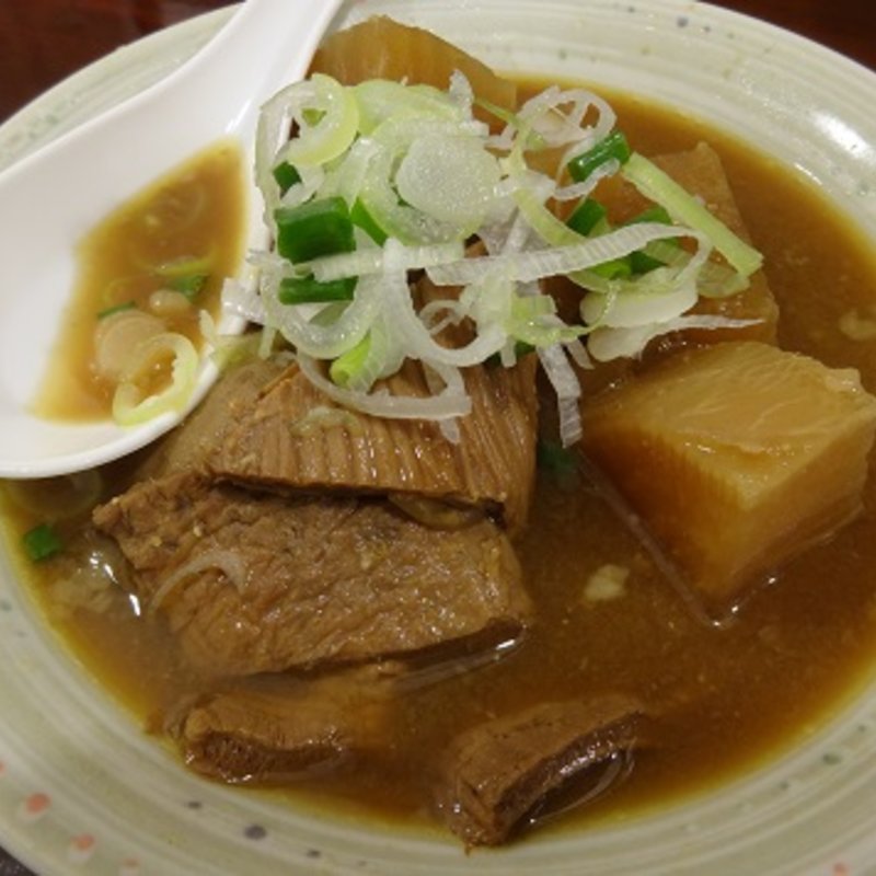 牛もつ煮込み(人情屋台・一心)