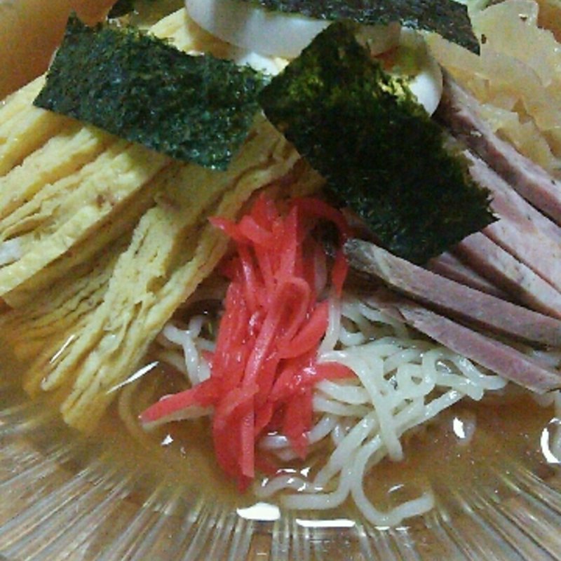 冷やしラーメン(ラーメン専門 仁)