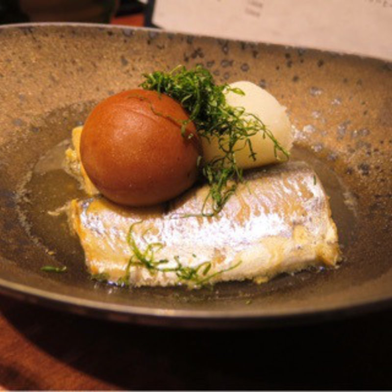 北海道根室産秋刀魚の梅煮(今福 )