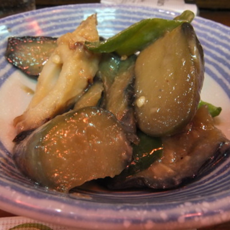 なすとピーマンの炒め(仙人 宮ちゃん )