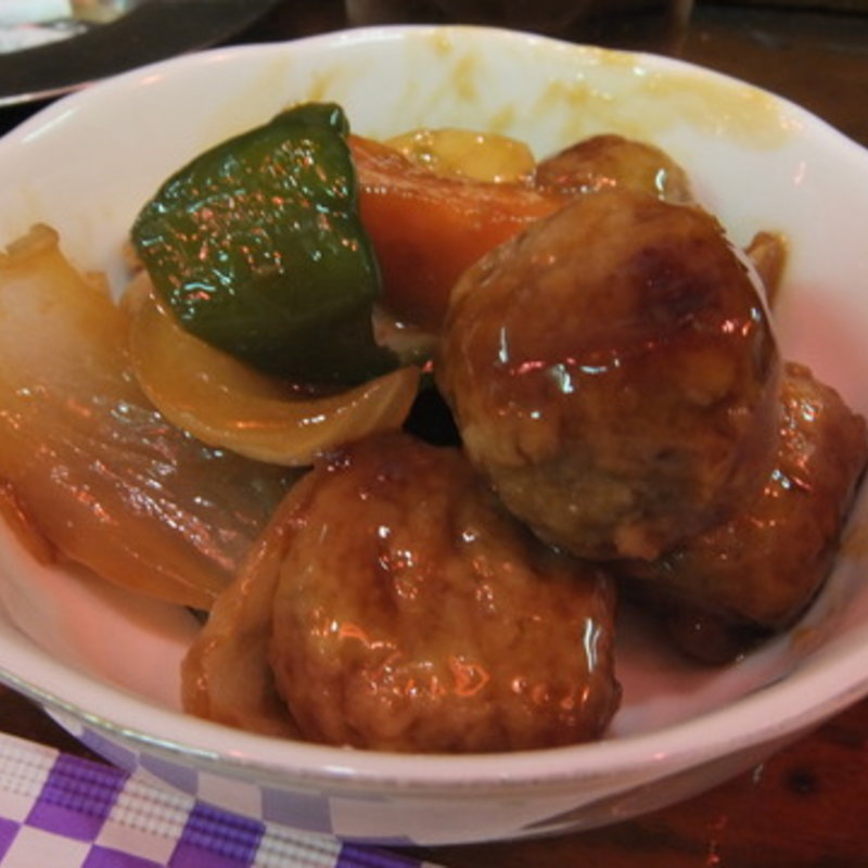 肉団子の酢豚風(仙人 宮ちゃん )