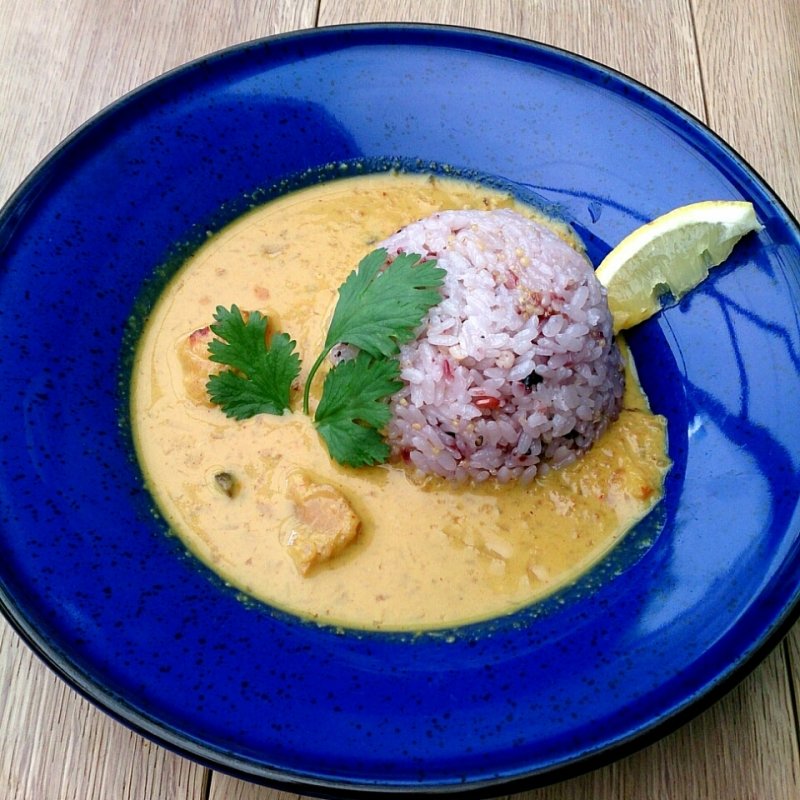 レモンとホタテのカレー(代々木カリー)