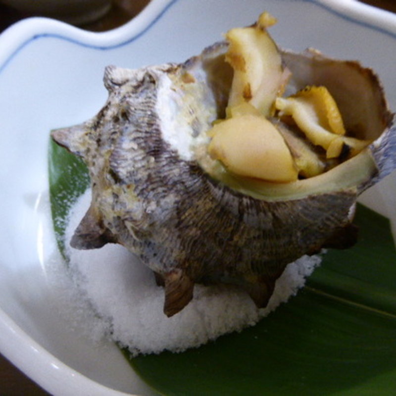 サザエの壺焼き(志摩)