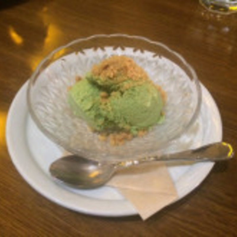 レアチーズ×抹茶ケーキ(伊右衛門サロン （IYEMON SALON KYOTO）)