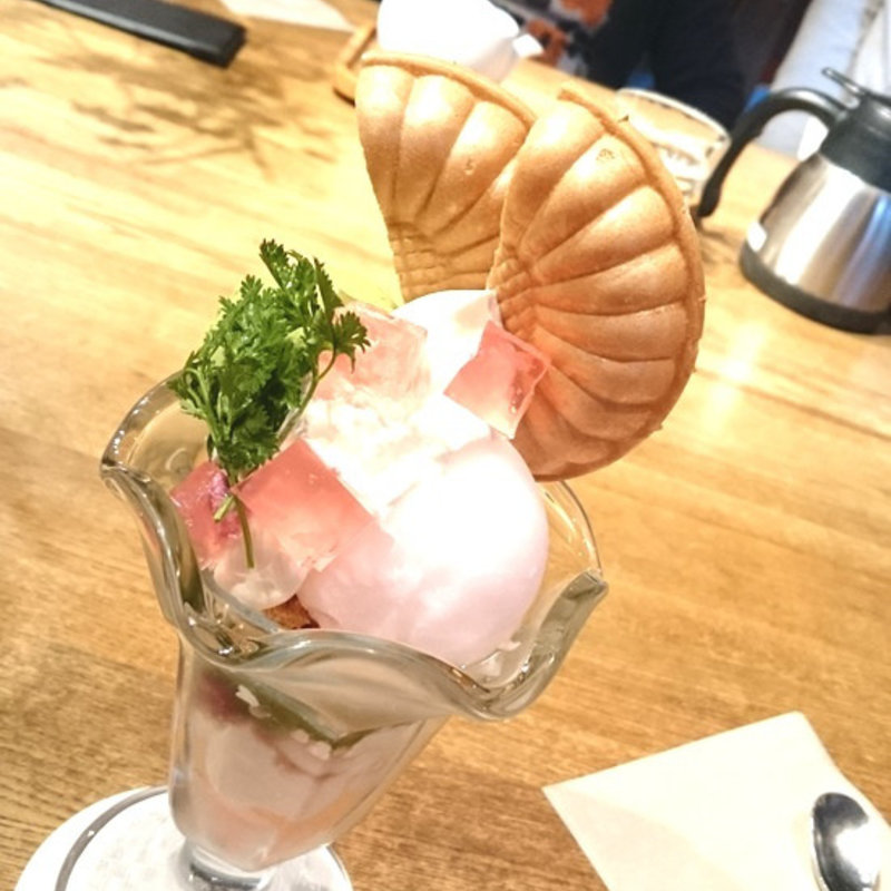 季節のパフェ(伊右衛門サロン （IYEMON SALON KYOTO）)