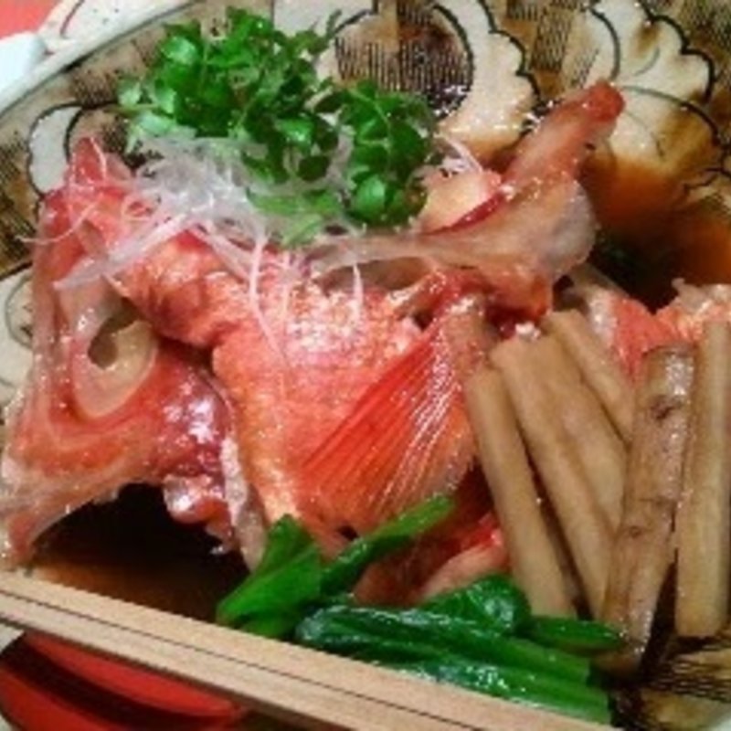 金目鯛のあら煮(伊豆の旬 やんも 丸の内店 （いずのしゅん やんも）)