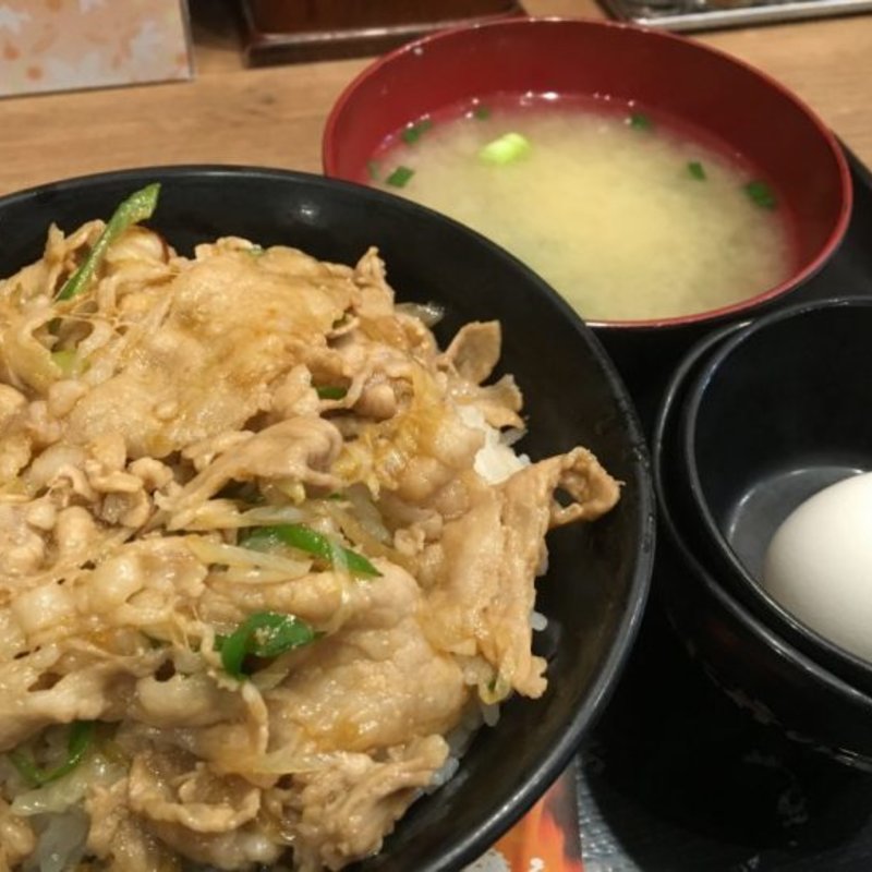 生姜丼(伝説のすた丼屋 吉祥寺店)