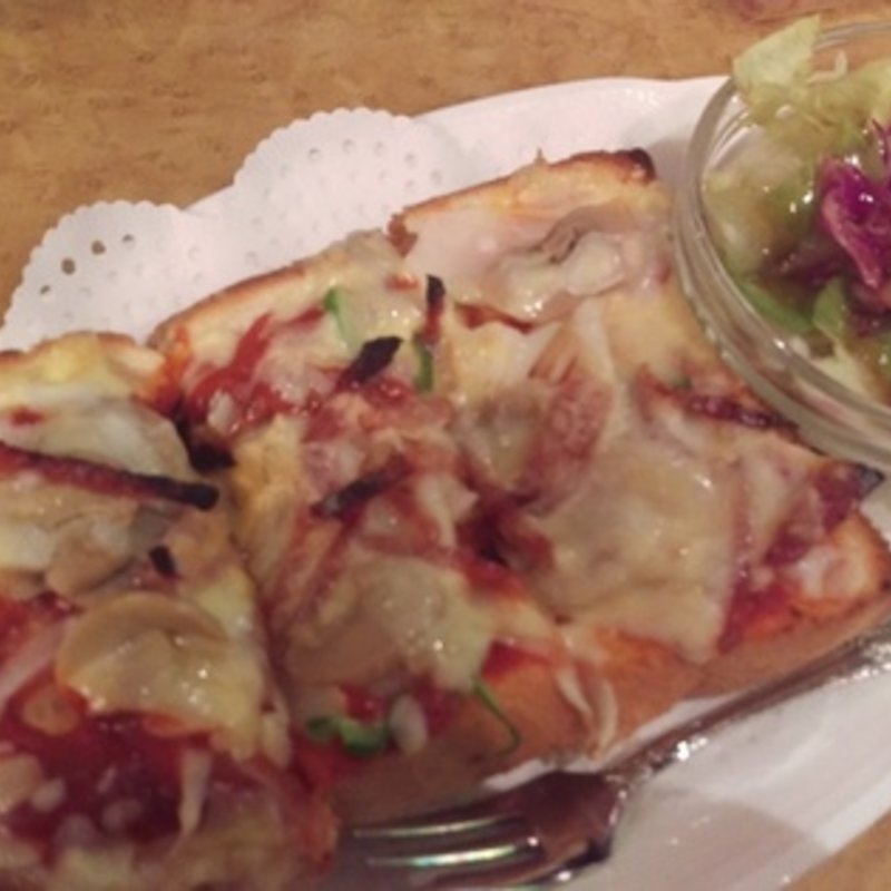 ピザトースト(珈琲専門館 伯爵 池袋東口店)