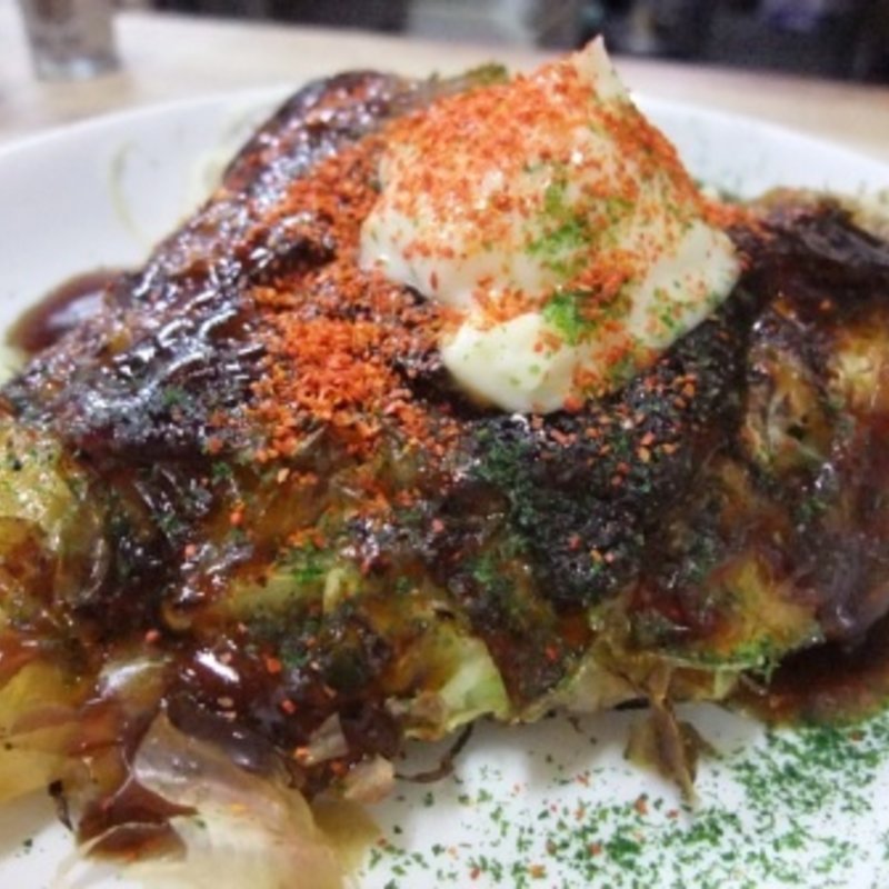 特大キャベツ焼き(佐藤酒店)