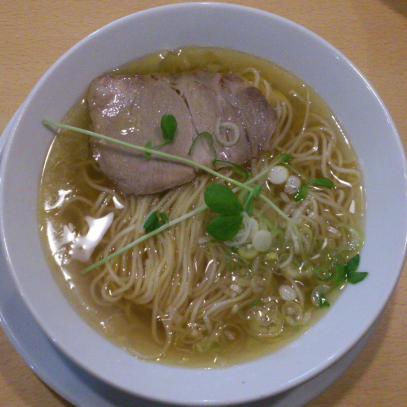 ランチセット　作一流　中華そば（しお）(作一 （サクイチ）)