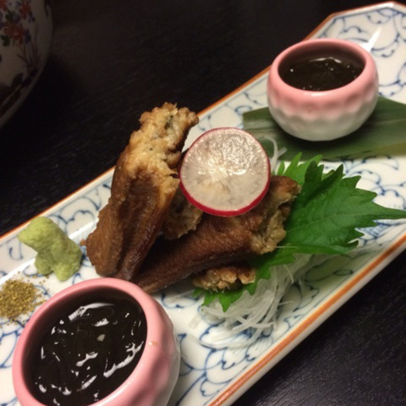 煮アナゴの炙り(佳久 （かきゅう）)