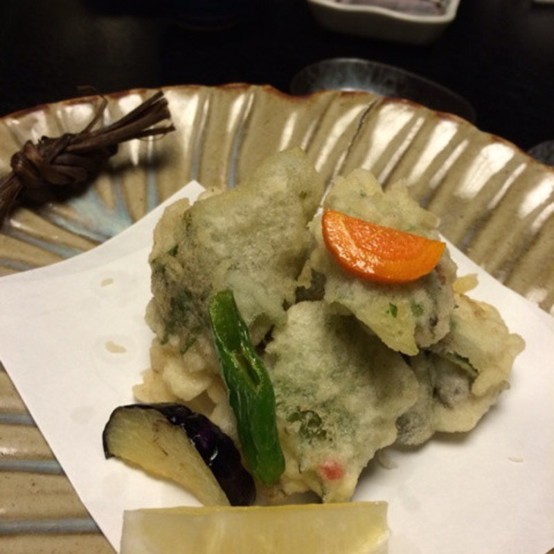 鱧の天ぷら(佳久 （かきゅう）)