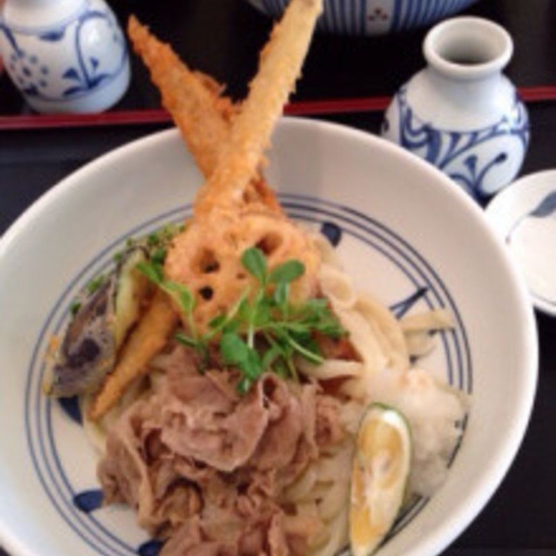 侍ぶっかけうどん(侍．うどん)