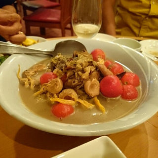 台湾産干し貝と穴子の煮込み(中国料理 侑膳)