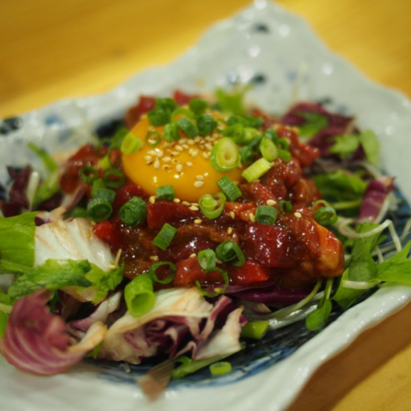 桜ユッケ(信州 ゴールデン新館)