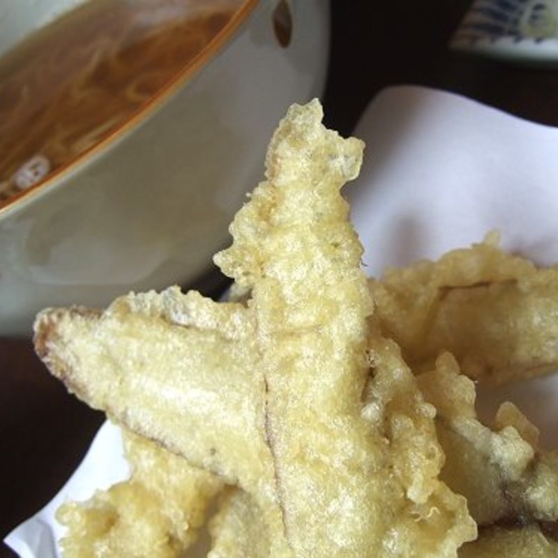 ごぼう天そば(信州そば むらた)