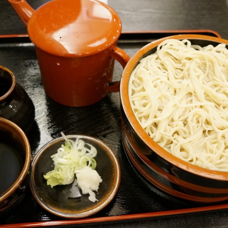 もりそば＋中盛り(信州蕎麦の草笛 )