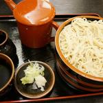 もりそば＋中盛り(信州蕎麦の草笛 )