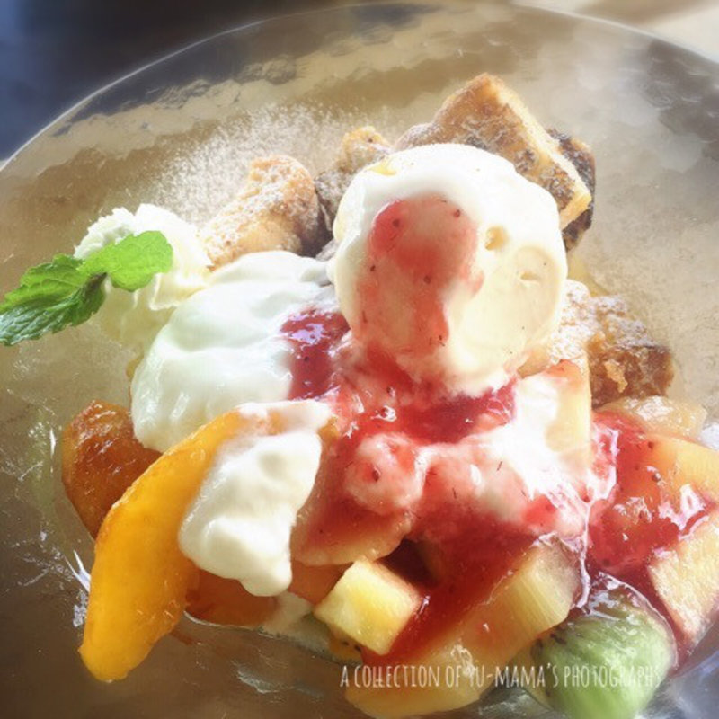 たっぷりフルーツのひんやりフレンチトースト(信州里の菓工房 )