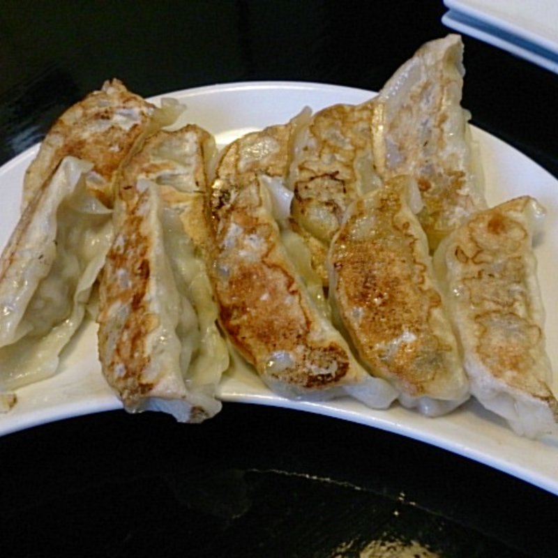 しそ餃子(信濃神麺 烈士洵名 東京店)