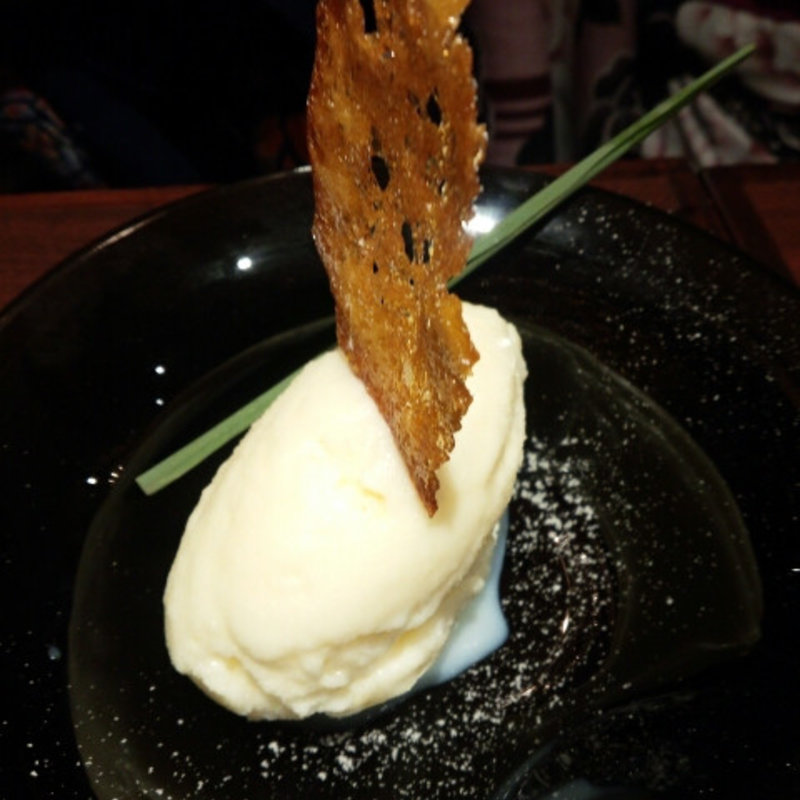 エコロジーシャーベット(そば おでん 俺のだし 赤坂 )