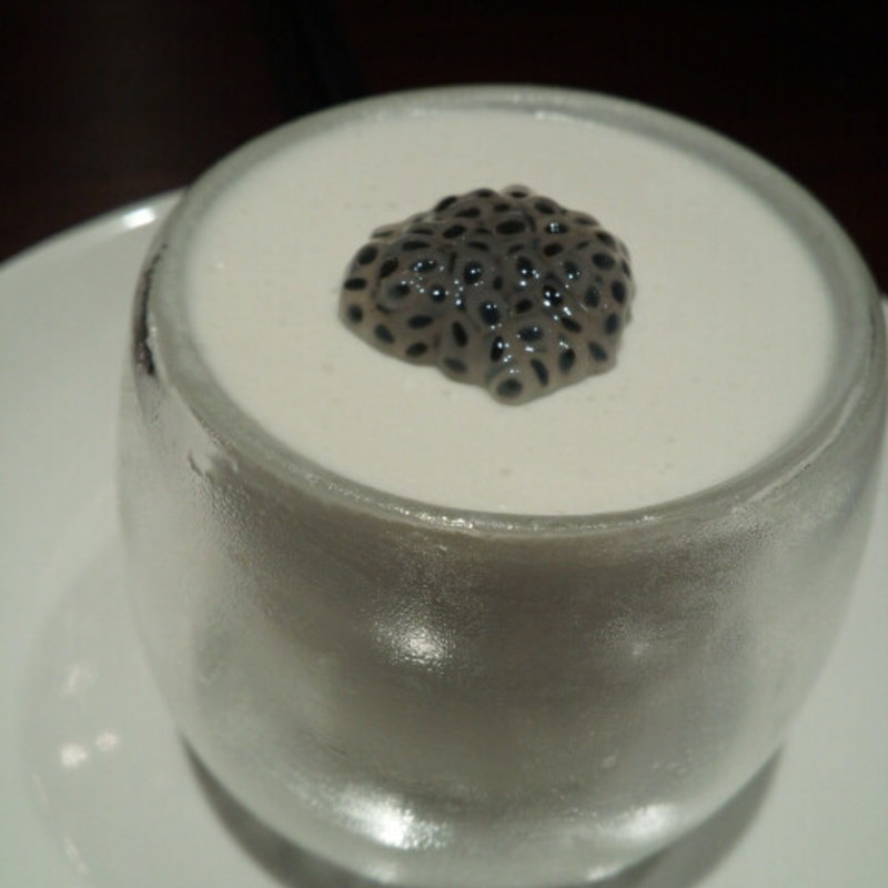 ココナッツのパンナコッタ(そば おでん 俺のだし 赤坂 )