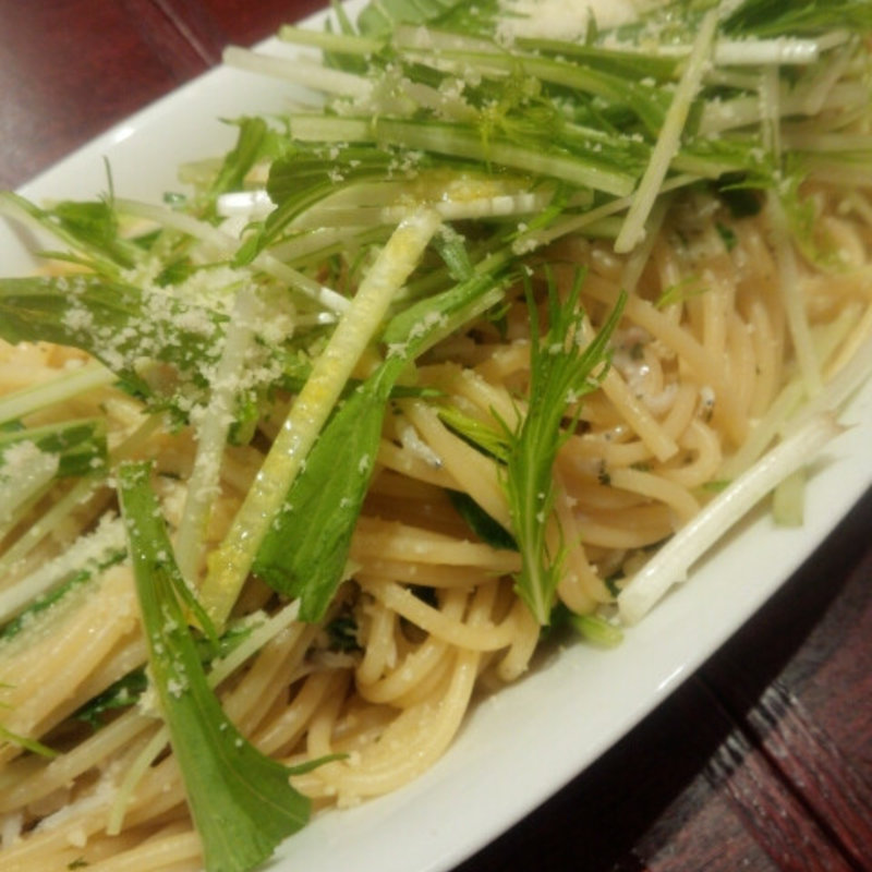 シラスのパスタ(俺のスパニッシュ)