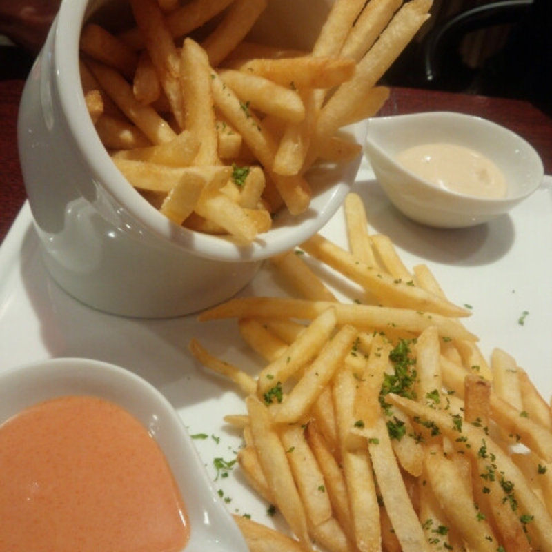 ポテトフライとブラバソース(俺のスパニッシュ)