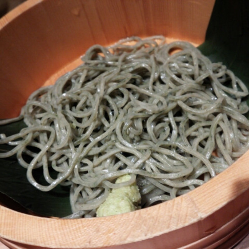 よもぎそば(そば 俺のだし GINZA5 （【旧店名】俺のそば）)