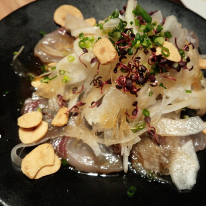鰆のカルパッチョ(そば 俺のだし GINZA5 （【旧店名】俺のそば）)