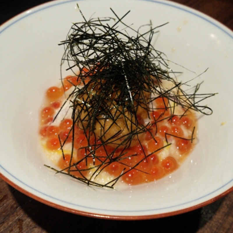 ウニといくら(おでん 俺のだし)