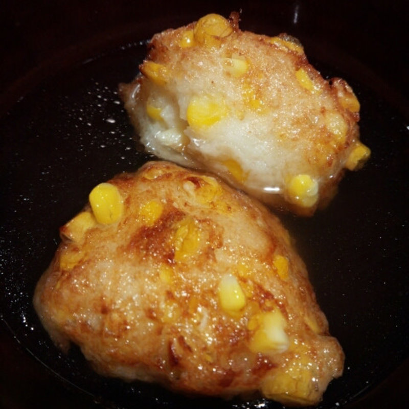 おでんの　とうもろこし(おでん 俺のだし)