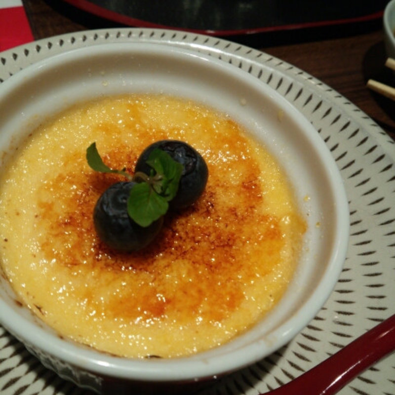 サツマイモのブリュレ(おでん 俺のだし)