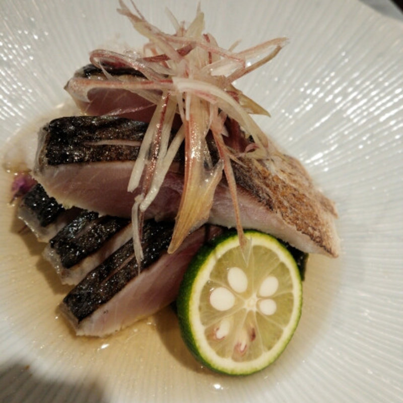 しめ鯖のあぶり(おでん 俺のだし)