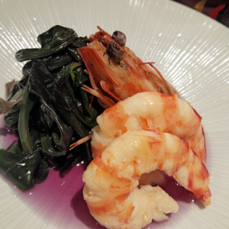 海老のおひたし(おでん 俺のだし)