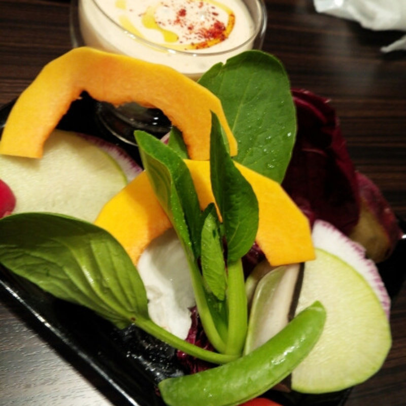 彩り野菜のバーニャカウダ(俺のフレンチ TOKYO )