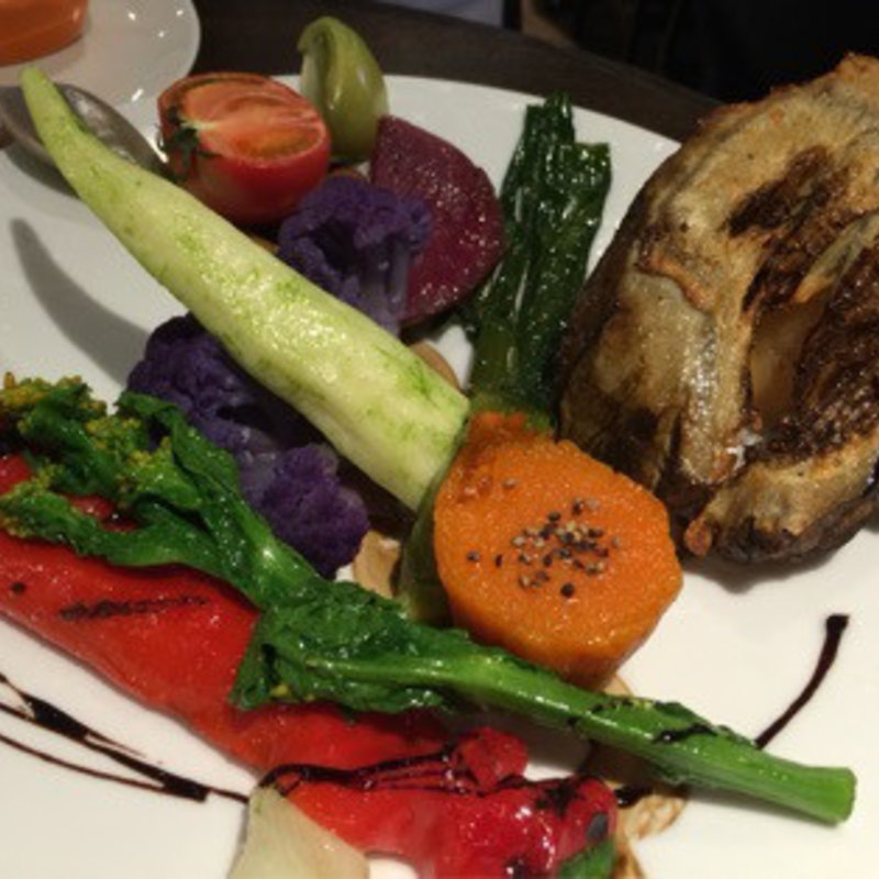 こだわり野菜をいろいろな調理法で(俺のフレンチ・イタリアン AKASAKA)