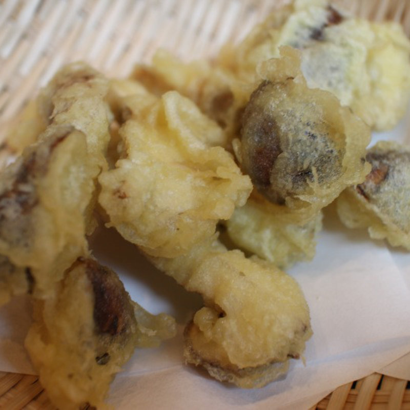 松茸の天ぷら(俺のやきとり 蒲田)