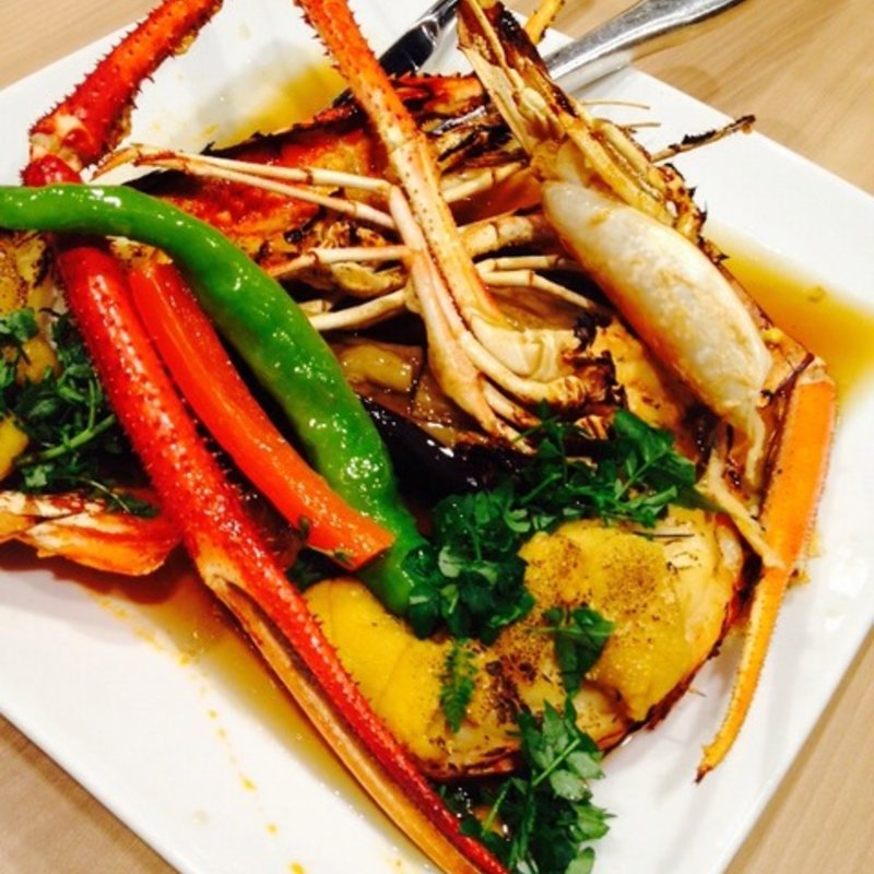 手長海老の雲丹焼き(俺のやきとり 銀座9丁目)