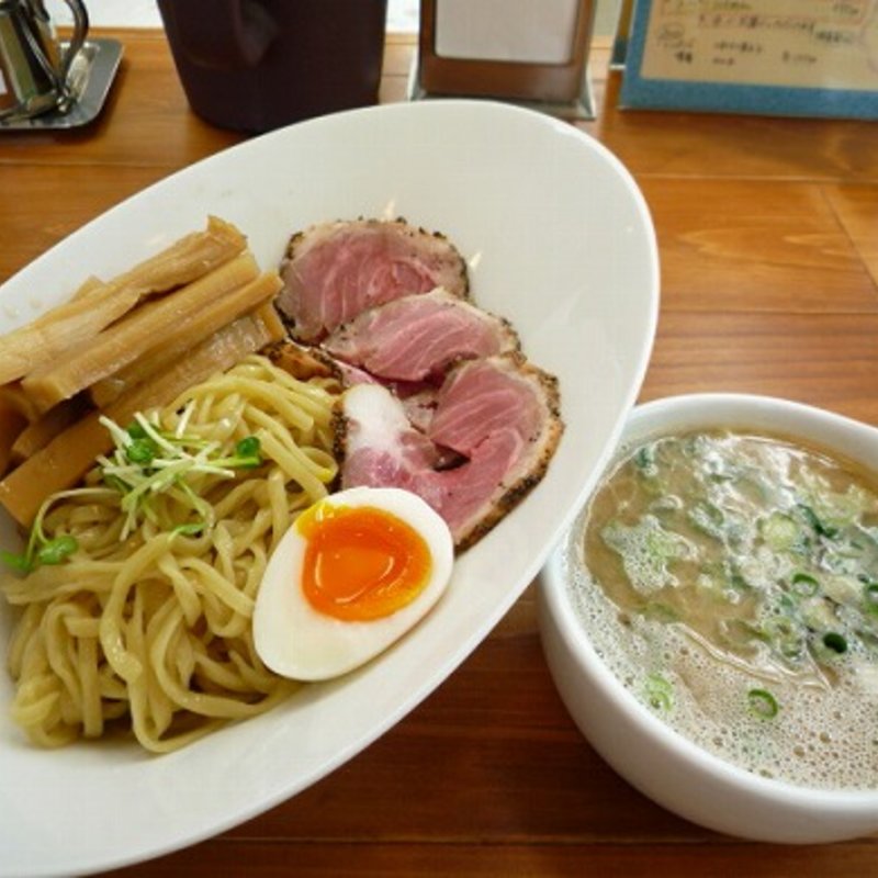 スーパーつけめん小（150g）+メンマトッピング（つけめん小の時は無料）(俺のラーメン あっぱれ屋 )