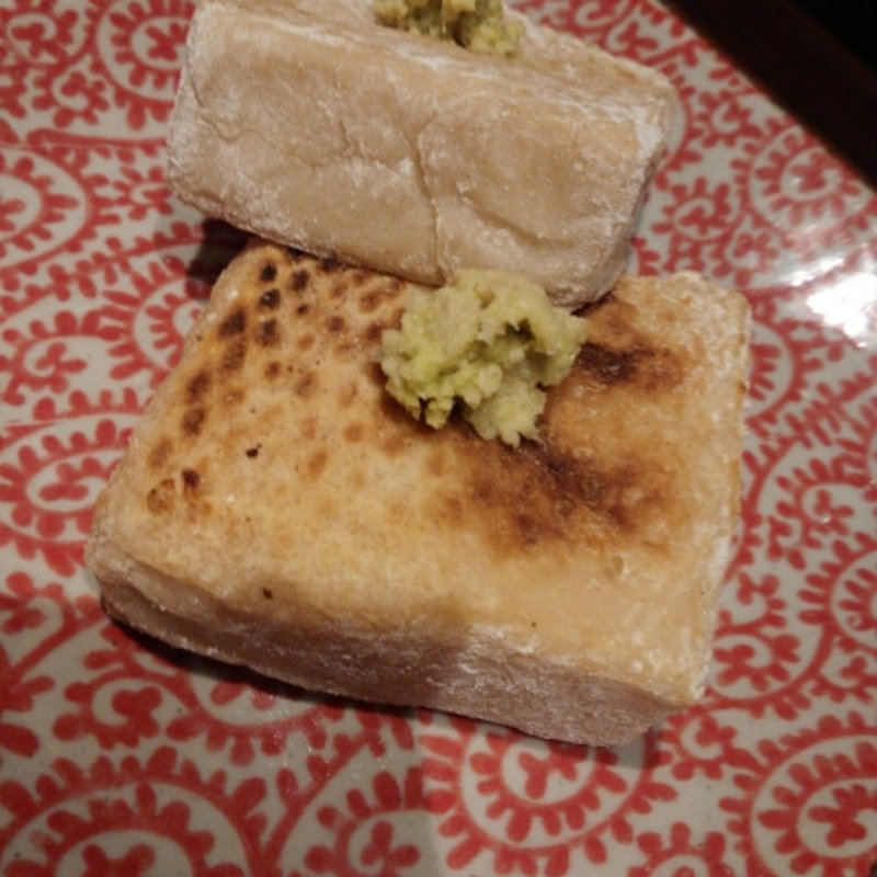 焼き胡麻豆腐(俺の割烹 銀座本店)