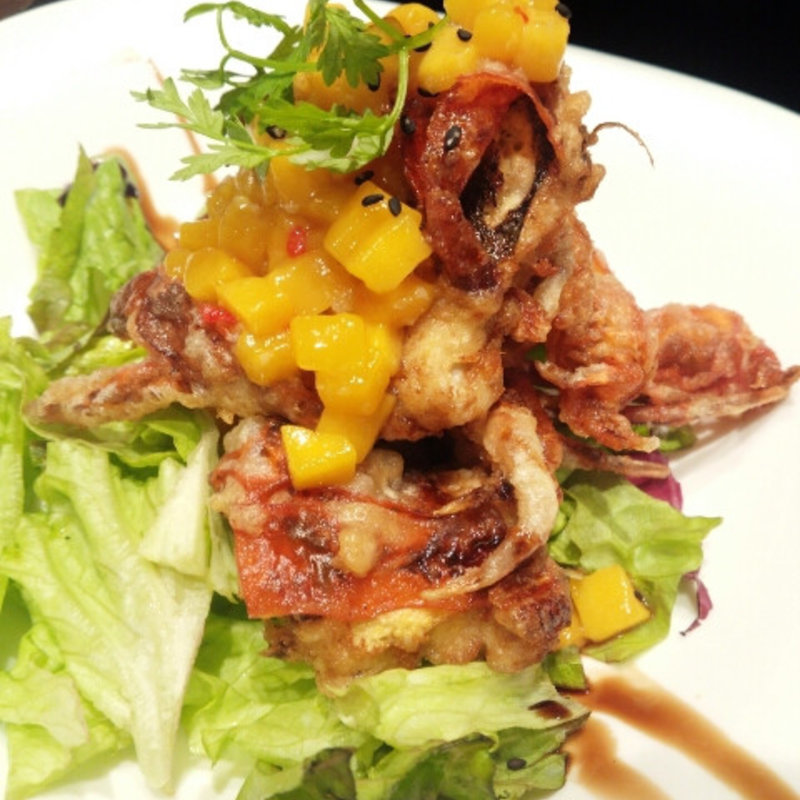 ソフトシェルクラブ(俺の揚子江 銀座4丁目)