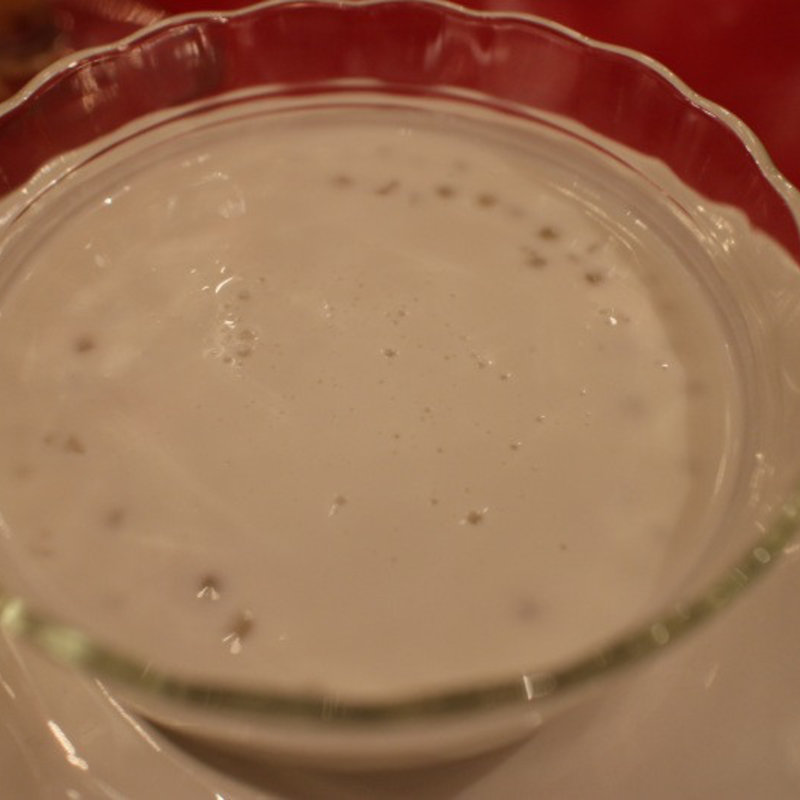 タピオカ入りココナッツミルク(俺の揚子江 銀座4丁目)