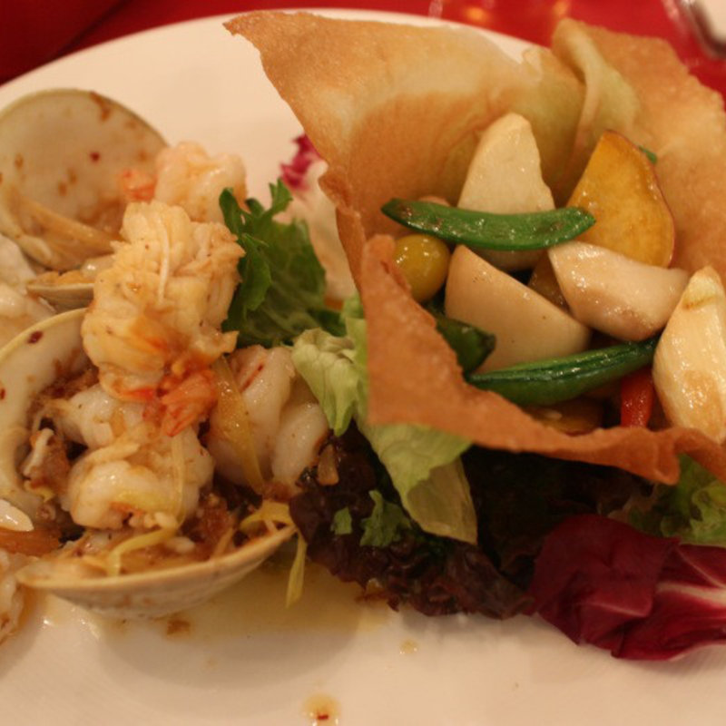 海鮮の炒め物(俺の揚子江 銀座4丁目)