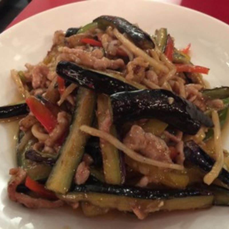 豚肉細切り四川風炒め(俺の揚子江 銀座4丁目)