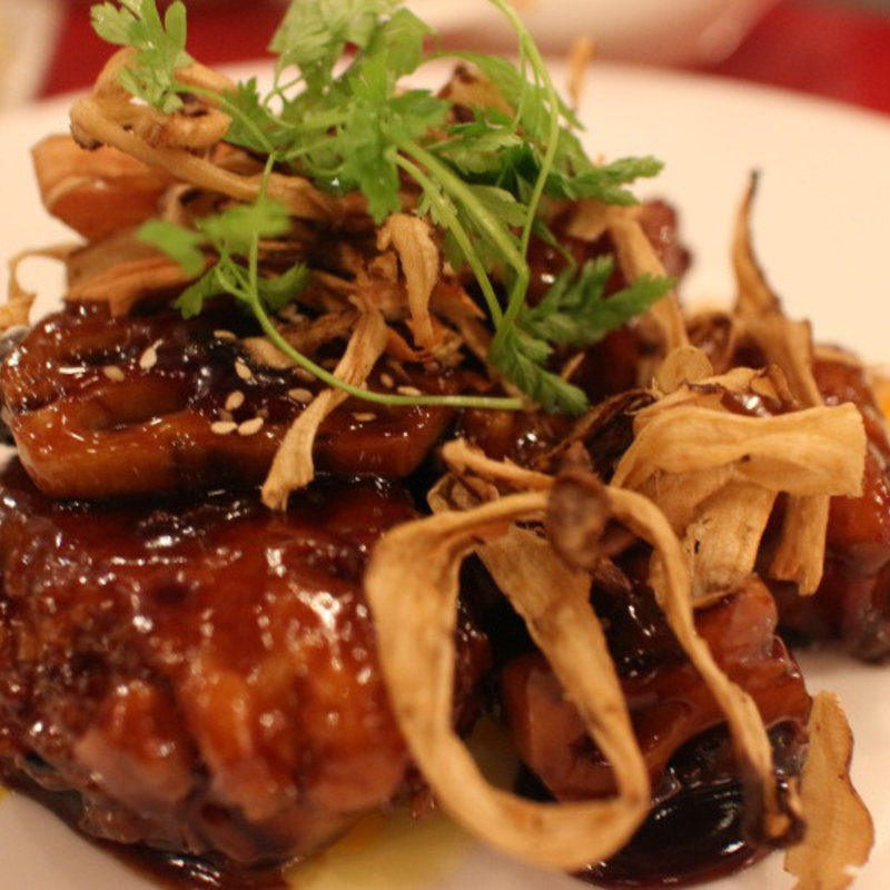 黒酢スブタ(俺の揚子江 銀座4丁目)