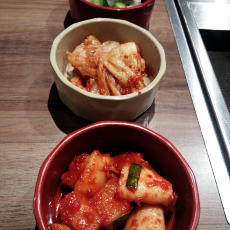 キムチ盛り上わせ(俺の焼肉 銀座9丁目)