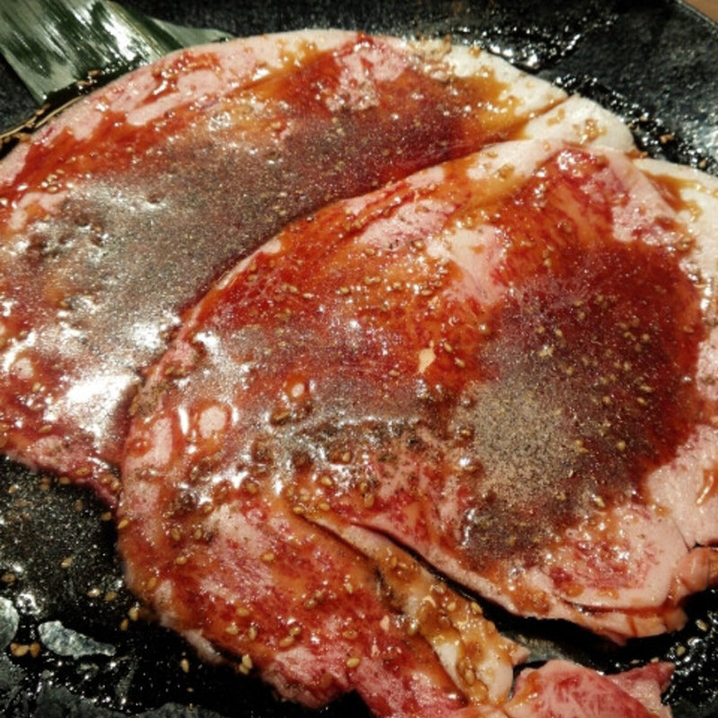 スペシャルのすき焼き風(俺の焼肉 銀座9丁目)