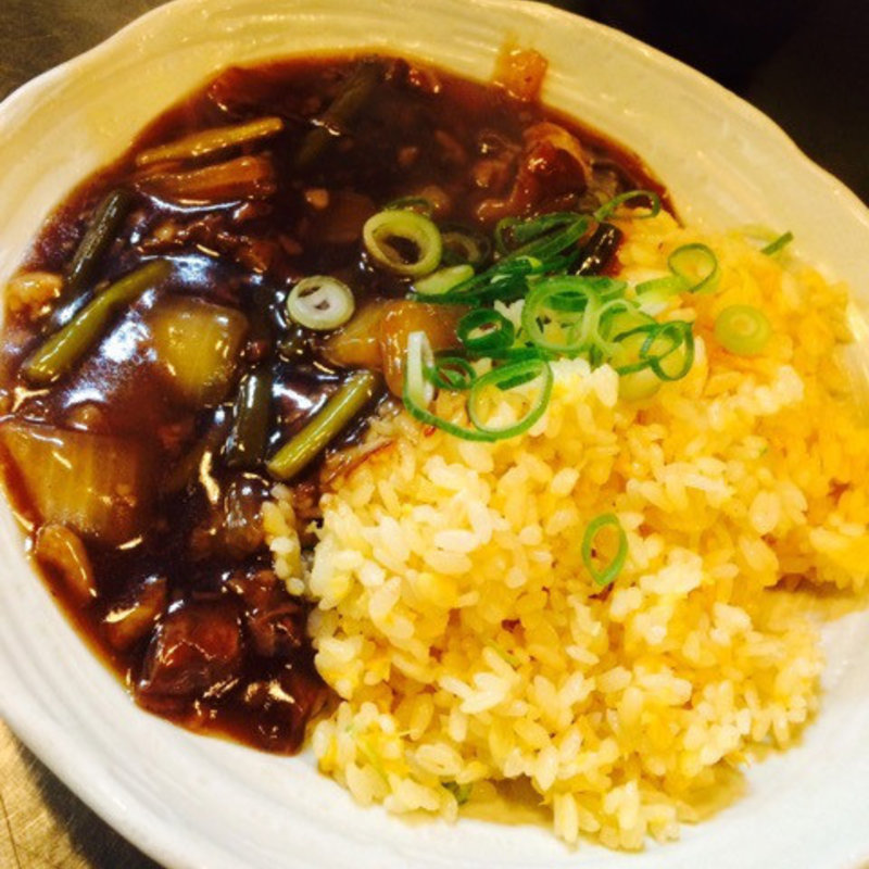 スジ炒飯(俺の魚を食ってみろ!! 神田研究所)