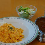 オムライス風カレー（ビーフ）(倉敷成人病センターレストラン R-テラス)